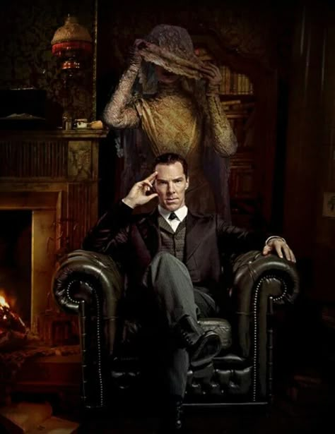 The Abominable Bride <<< AM I THE ONLY ONE WHO THINKS THIS LOOKS LIKE A SHERLOCK VERSION OF VICES AND VIRTUES? The Abominable Bride, The Science Of Deduction, Sherlock Holmes John Watson, Sherlock Series, Benedict And Martin, Jim Moriarty, Mrs Hudson, Status Symbol, Sherlock Holmes Bbc