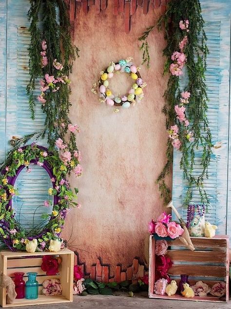 Easter Photo Backdrop, Family Photoshoot Ideas, Easter Mini Session, Backdrops Kids, Easter Photography, Easter Photoshoot, Easter Backdrops, Photoshoot Backdrops, Easter Photos