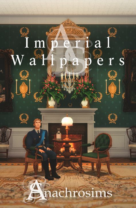 Sims 4 Cc Royal Wallpaper, Sims 4 Fancy Wallpaper Cc, Sims 4 Cc Dark Acedemia, Sims 4 1800s Cc Furniture, Sims 4 Victorian Wallpaper, Sims 4 Luxury Wallpaper, S4cc Wallpaper, Sims 4 Cc Mansion Furniture, Sims 4 1920s Cc Furniture