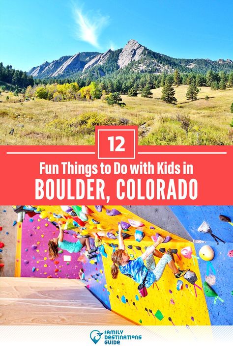 Dreaming about a family vacation to Boulder, CO and looking for things to do? We’re FamilyDestinationsGuide, and we’re here to help: Discover the most fun things to do in Boulder with kids - so you get memories that last a lifetime! #boulder #boulderthingstodo #boulderwithkids #boulderactivities Boulder Colorado With Kids, Things To Do Colorado, Colorado Family Vacation, Colorado Life, Colorado Trip, Family Summer Vacation, Colorado Summer, Kids Things To Do, Fun Outdoor Activities