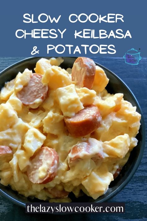 Sausage And Potato Casserole, Pulled Turkey, Kielbasa And Potatoes, Slow Cooker Sausage, Slow Cooker Kielbasa, Delicious Crockpot Recipes, Summer Crockpot Recipes, Crock Pot Inspired Recipes, Crock Pot Potatoes