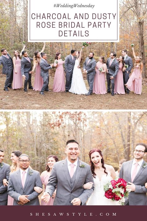 Dusty Rose Wedding Colors Grooms, Dusty Rose And Light Grey Wedding, Dusty Rose Wedding Party Groomsmen, Dusty Rose Groom, Dusty Rose And Grey Wedding, Dusty Rose Wedding Party, Dusty Rose Groomsmen, Dusty Rose Bridal Party, Dusty Rose And Gray Wedding