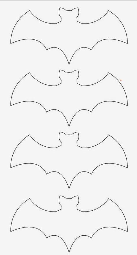 Bat Cut Out, Halloween Classroom Decorations, Moldes Halloween, Bricolage Halloween, Halloween Crafts Preschool, Halloween Stencils, Homemade Halloween Decorations, Halloween Templates, Halloween Classroom