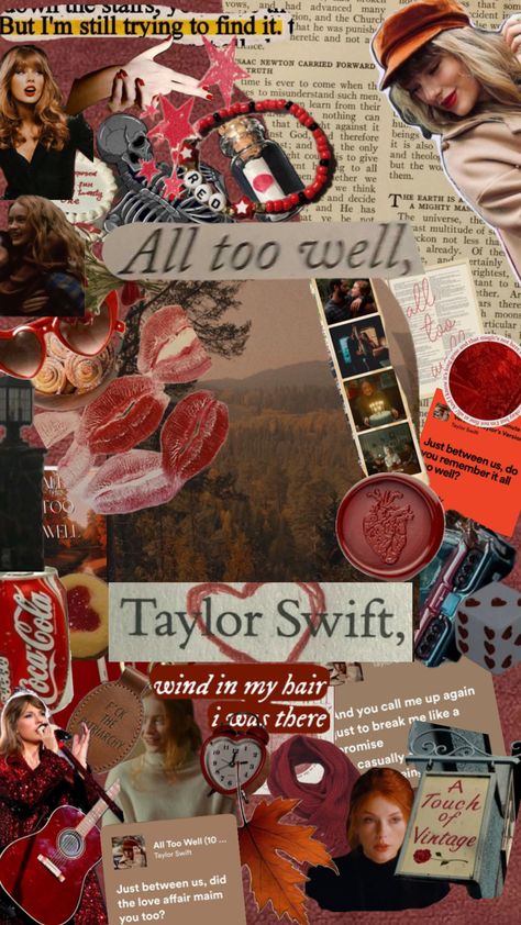 All Too Well Ten Minute Version/ ALTWTMV—Taylor Swift All To Well, All Too Well, Church Hats, All Is Well, Taylor Swift, Swift