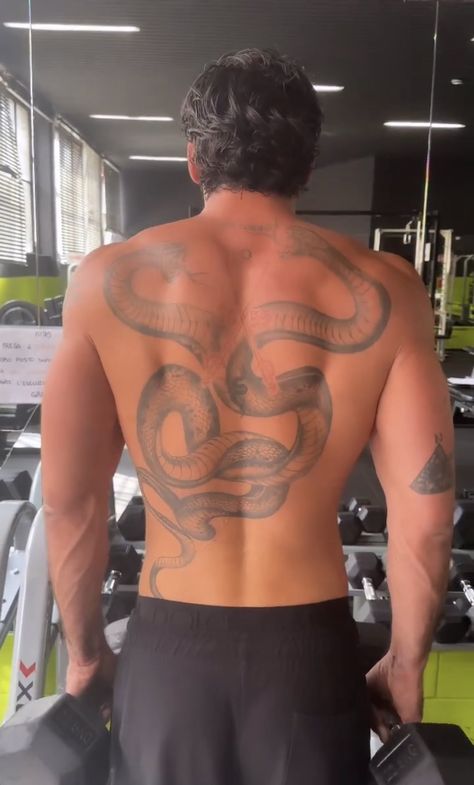 Michele Morrone on X Michele Morrone Tattoo, Michael Morrone, Handsome Italian Men, Michele Morrone, Italian Men, Movie Lover, Couple Aesthetic, Back Tattoo, I Don T Know