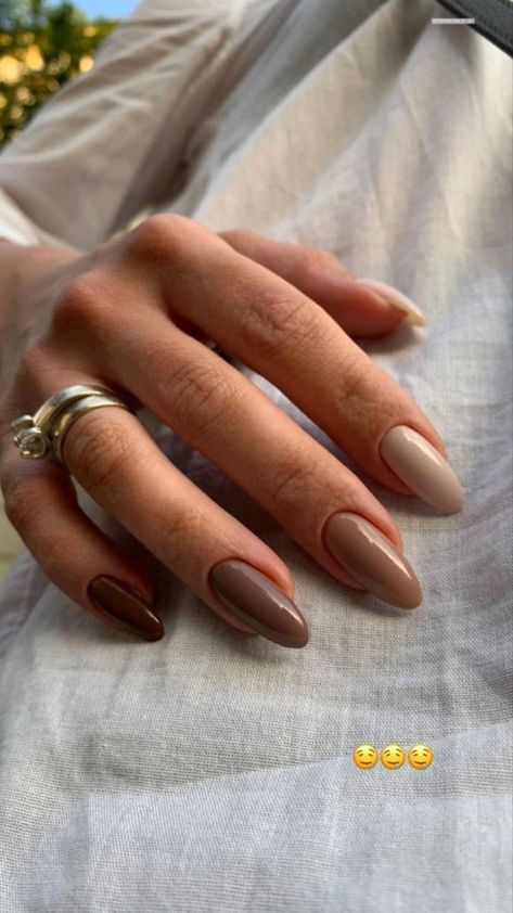 Minimal Nails, Makijaż Smokey Eye, Nail Swag, Neutral Nails, Brown Nails, Fire Nails, Dream Nails, Chic Nails, Short Acrylic Nails