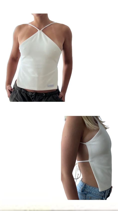 Backless Top, Your Aesthetic, Connect With People, Halter Neck, Creative Energy, Energy, White