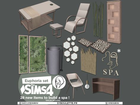 Euphoria spa cc sims 4 - Syboulette Custom Content for The Sims 4 Sims 4 Cc Hotel Furniture, Sims 4 Massage Cc, Hotel Cc Sims 4, Spa Cc Sims 4, Spa Sims 4 Cc, Sims 4 Syboulette, Syboulette Sims 4, Sims 4 Euphoria, Sims 4 Hotel Cc