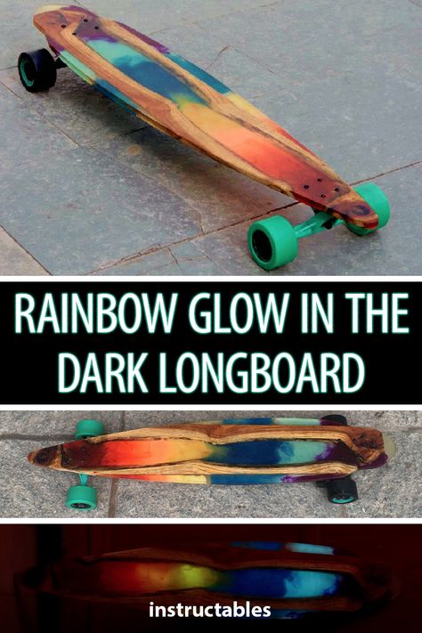 Epoxy Skateboard, Skateboard Woodworking, Resin Skateboard, Carpentry Basics, Tin Interior, Skateboard Designs, Metallic Epoxy Floor, Garage Floor Paint, Skate Boards