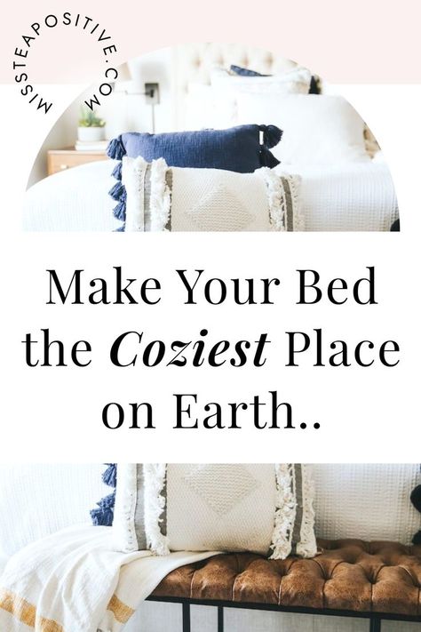 How to make the most comfortable bed, you ask? As there are so many benefits of a super comfy bed to help you sleep better, here's a post on how to properly make your bed more comfortable like a hotel! It includes different ways to make your bed look fluffy like a PRO, some cool ways for making your bed look nice that feel like a hotel, aesthetic ways to make your bed feel like a cloud and how to make your bed look luxurious, cozy & pretty expensive with the right comforters and duvets. Ways To Make Your Bed, Minimal Home Decor Ideas, Hygge Interior Design, Swedish Aesthetic, Hygge Interior, Hotel Aesthetic, Most Comfortable Bed, Cozy Sleep, Wellness Inspiration