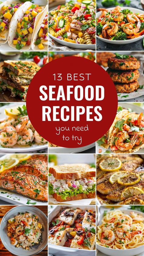 Whether you're cooking for a crowd or just for yourself, these budget-friendly seafood recipes are sure to please. Pescatarian Meals, Seafood Dinner Recipes, Seafood Dish Recipes, Lenten Recipes, Caprese Salad Recipe, Budget Friendly Dinner, Delicious Seafood Recipes, Best Seafood Recipes, Potato Recipes Side Dishes