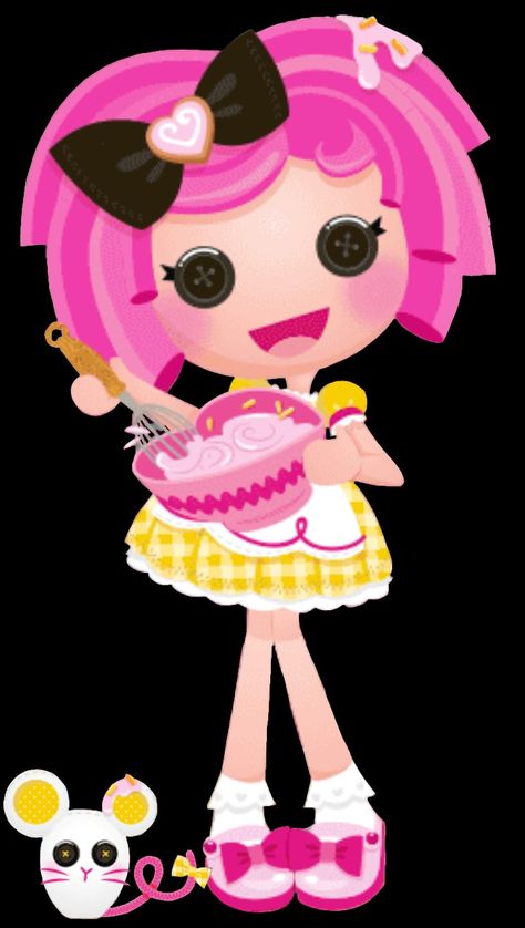 Lalaloopsy Drawing, Lalaloopsy Cartoon, Crumbs Sugar Cookie Lalaloopsy, Lalaloopsy Pfp, Lala Loopsy Doll, Kawaii Crush, Lala Loopsy, 2000s Cartoons, Lalaloopsy Dolls