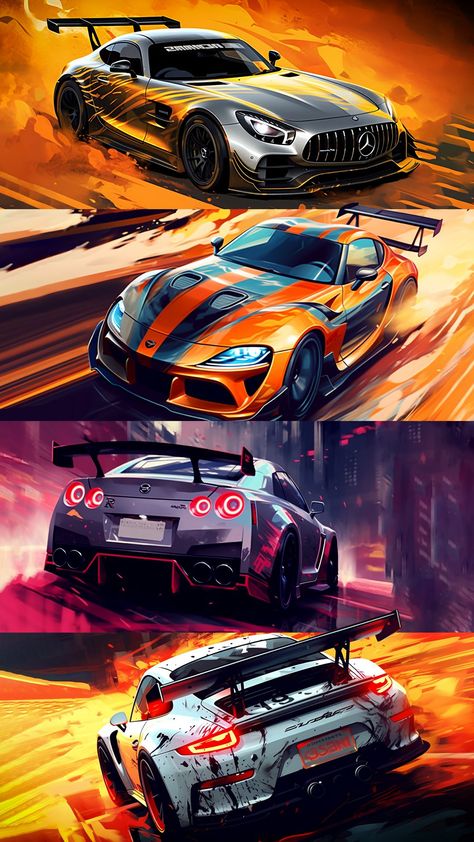 Free background 4k, hd wallpaper cars, strokes, art, collage, racing, background hd for pc & mobile Iphone Wallpapers, Sports Cars, Graphic Art, Wallpapers, Cars, Iphone, Sports, Art