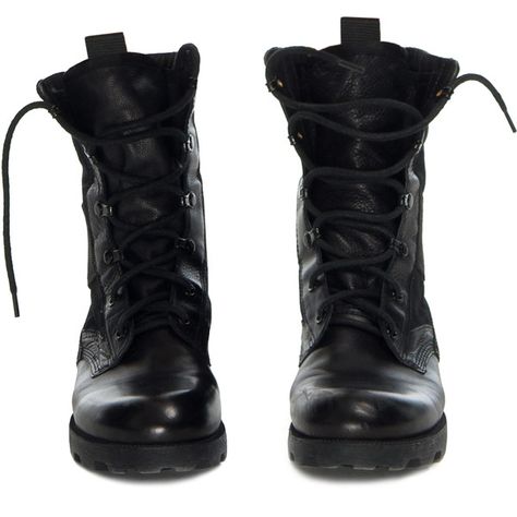 Theory: Yvanka Combat Boot (615 CAD) ❤ liked on Polyvore featuring shoes, boots, ankle booties, sapatos, black, lace up boots, black ankle booties, black lace up boots, leather booties and black military boots Black Army Boots, Black Military Boots, Black Lace Up Boots, Lace Booties, Army Boots, Black Combat Boots, Lace Up Combat Boots, Ankle Shoes, Leather Lace Up Boots