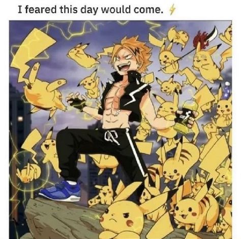 Human Pikachu, Bakugou Manga, Anime Funny Moments, Memes Anime, Boku No Hero Academia Funny, Anime Jokes, Cartoon Crossovers, Anime Crossover, My Hero Academia Episodes