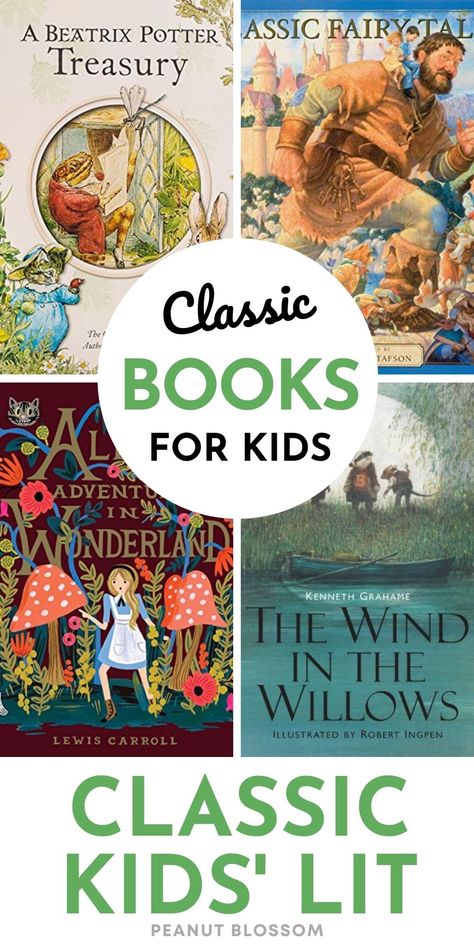 Classic Children’s Books, Family Read Aloud Books, Classic Books List, Library For Kids, Homeschool Library, Classical Books, Elementary School Books, Classics To Read, Best Classic Books