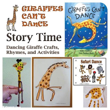 Giraffe Preschool, Safari Animals Preschool, Giraffes Can't Dance Activities, Giraffes Cant Dance Activities, Preschool Jungle, Safari Crafts, Dance Activities, Jungle Crafts, Violin Playing