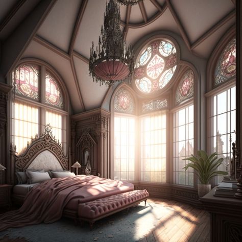 Bedroom Castle, Bedroom Claims For Dr, Castle Room Aesthetic, Victorian Castle Bedroom, Castle Rooms Bedrooms, Fancy Bedroom Aesthetic, Massive Bedroom, Castle Bedroom Aesthetic, Dark Castle Bedroom