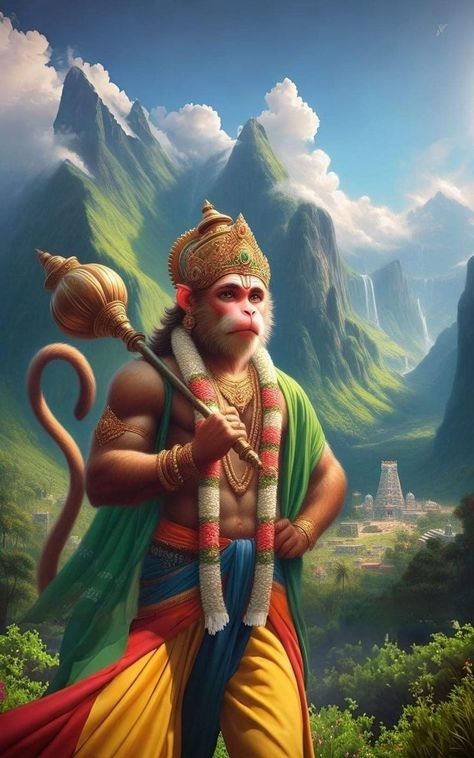 Lord Hanuman Images, Sri Ram Photos, Jay Bajrangbali, Venkateswara Swamy Images Hd 1080 Wallpaper, New Love Pic, Hanuman Images Hd, Jay Hanuman, God Painting, Lord Shiva Stories