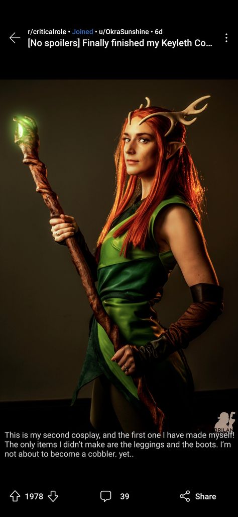 Vox Machina Keyleth Cosplay, Keyleth Of The Air Ashari, Keyleth Cosplay, Druid Cosplay, Keyboard Smash, Expressive Faces, Cosplay Reference, Cosplay Photography, Festival Costume