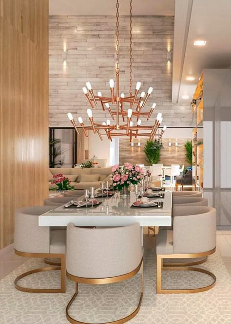 Dinner Room, Dining Room Interiors, Luxury Dining Room, Elegant Dining Room, Shabby Chic Bedrooms, Luxury Dining, Elegant Dining, Dining Room Design, The Dining Room