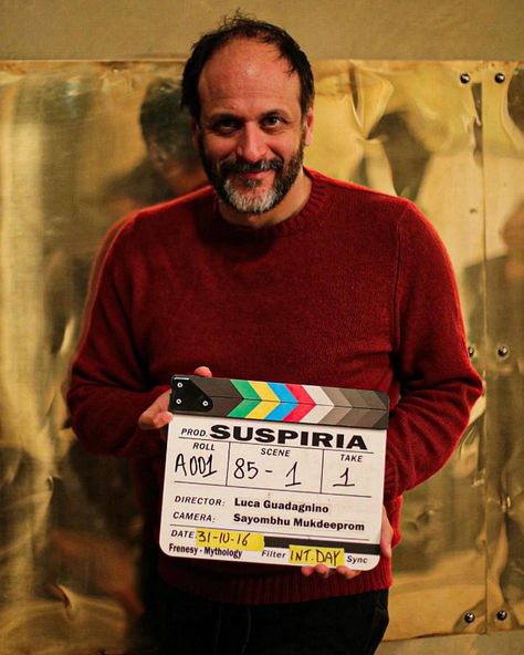 Film Geek on Instagram: “Luca Guadagnino behind the scenes of ‘Suspiria’ (2018). . Luca Guadagnino told The Hollywood Reporter that Suspiria is his most personal…” Suspiria 2018, Luca Guadagnino, Armie Hammer, Gang Gang, Grace Moretz, Tilda Swinton, Dance Company, The Hollywood Reporter, The Nightmare