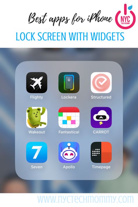 iOS 16 Lock Screen with Widgets - Best Apps for Your iPhone | NYC Tech Mommy Ios 16 Lock Screen, Gym Planner, Free Wedding Planner Printables, Fitness Planner Free, Watch Aesthetic, Free Wedding Planner, Apps List, Calendar Reminder, Health And Fitness Apps