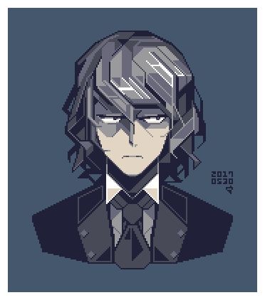 Cool looking portrait in Pixel Art Pixel Art Self Portrait, Pixel Hair Art, Pixel Horror Art, Pixel Art Character Portrait, Pixelated Illustration, Pixel Anime Art, Pixel Art Eyes, Pixel Art Reference, Pixel Art Person