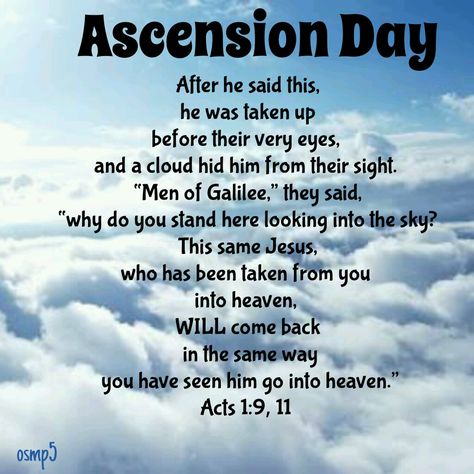 Ascension Day Quotes, Geseënde Paasfees, Biblical Knowledge, Ascension Of Jesus, Very Best Quotes, Bible Emergency Numbers, Pentecost Sunday, Coffin Design, Ascension Day