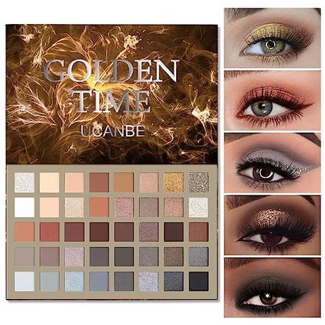 Glitter Eye Shadow, Shimmer Eyeshadow Palette, Natural Glam Makeup, Beauty Glazed, Smokey Eye Makeup Tutorial, Glitter Eye, Beautiful Eye Makeup, Nude Eyeshadow, Shimmer Eyeshadow