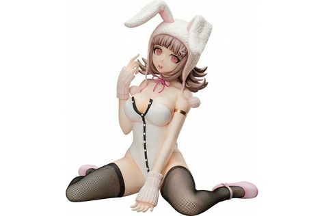 Danganronpa Figures, Nanami Chiaki, Bunny Suit, Gone Girl, Anime Figurines, Action Figures Collection, Bunny Girl, Art Poses, Toy Figures