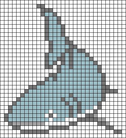 Shark Pearler Beads, Shark Grid Pattern, Shark Cross Stitch Pattern Free, Whale Shark Pixel Art, Alpha Pattern Pixel Art, Shark Alpha Pattern, Shark Perler Beads, Shark Perler Bead Pattern, Shark Pixel Art