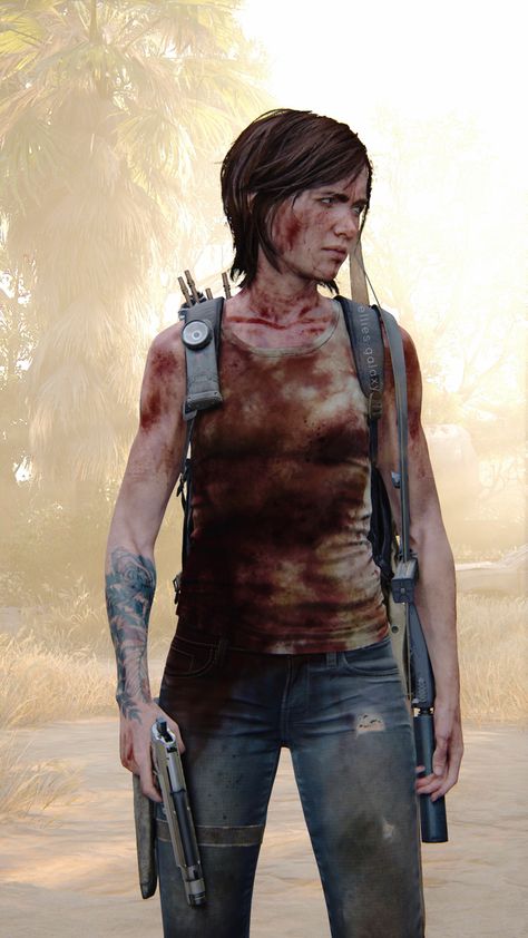 Elle Williams, Last Of Us Video Game, Santa Barbara Ellie, Last Of Us Video, Last Of Us Part 2, 2 Fingers, Joel And Ellie, Jill Valentine, Ellie Williams