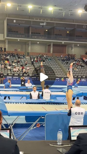 European Gymnastics on Instagram: "Done. It. Again!  @bryony_page and @izzy.songhurst, European Champions…again!   #TRA2024 | #Gymnastics | #Trampoline" Funny Gymnastics Fails, Gymnast Split, Trampoline Gymnastics, Famous Gymnasts, Gymnastics Trampoline, Gymnastics Fails, Tumbling Gymnastics, Gymnastics Competition, Amazing Gymnastics