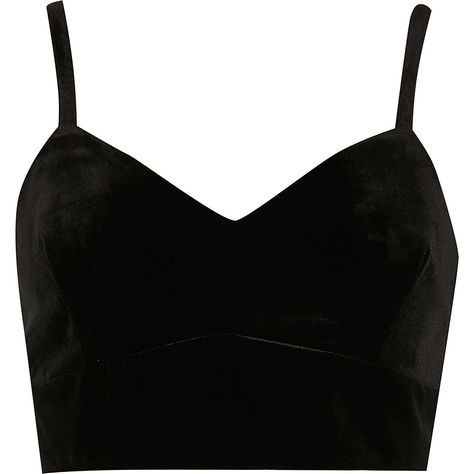 Velvet Crop Top Outfit, Sleeveless Top Outfit, Eras Outfit, Black Velvet Top, Bralet Tops, Velvet Tank Top, Velvet Tank, Velvet Crop Top, Top Outfit