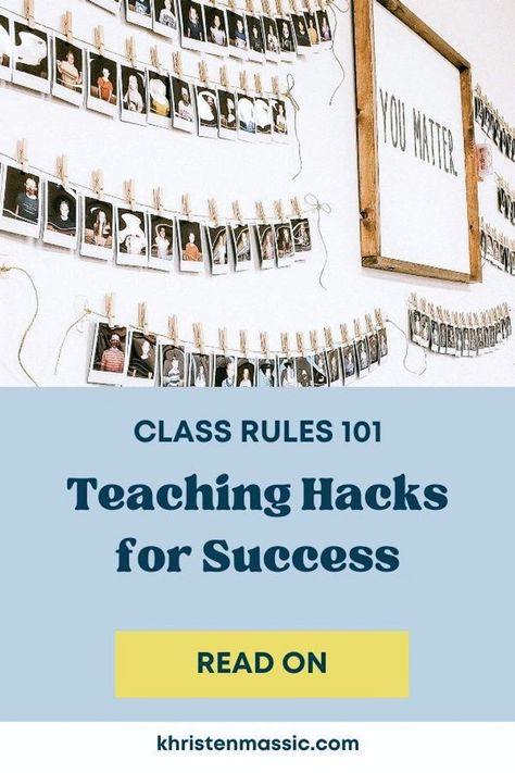 Class rules play a crucial role in high school classroom management. This guide takes you on a journey to explore common mistakes and provides valuable insights and hacks to establish effective class rules. Elevate your teaching game by incorporating proven strategies for success. Whether you're establishing rules for the first time or looking to enhance your existing classroom management, this guide offers practical tips for creating a positive and productive learning environment. Classroom Rules High School, Classroom Management High School, High School Teacher Classroom, Classroom Organization High School, Career And Technical Education, Middle School Classroom Management, Teaching Hacks, Teaching Game, Class Rules