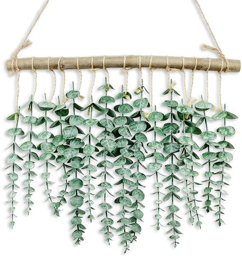 Wall Decor For Wedding, Wall Hanging Plants, Eucalyptus Wall Hanging, Vines Wall, Fake Eucalyptus, Fake Plants Decor, Plant Wall Decor, Artificial Eucalyptus, Wedding Wall Decorations