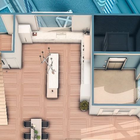 Summerrplays | Sims 4 builds on Instagram: "888 Spire Apartments ✨️   New apartment renovation speed build - I renovated 888 Spire into a spacious two-story apartment for an interior designer sim!   The full speed build is on my channel, tray files, and all cc links on my Patreon 🥰  #ts4house#sims4 #thesims4 #sims4game #ts4 #sims4builds #thesims4builds #thesims4house #sims4housebuild #sims4house #sims4build #ts4 #sims4builds #sims4housebuild #sims4cc" Sims 4 888 Spire Apartment, 888 Spire Apartments Sims 4 Floor Plan, 888 Spire Apartments Sims 4, Sims 4 Builds, Sims Building, Sims 4 Teen, Apartment Renovation, New Apartment, Sims 4 Build