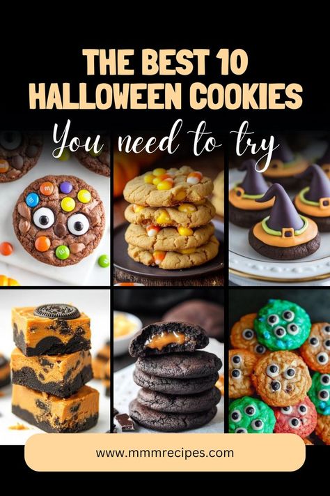 Get ready for a sweetly spooky celebration with these 10 best Halloween cookie recipes! From monsters to mummies, these cookies are fun to bake and even more fun to eat. Click to explore them all! Witch Finger Cookies, Finger Cookies, Halloween Cookie Recipes, Halloween Cookie, School Treats, Halloween Cookies, Halloween Treats, Pumpkin Patch, Macarons