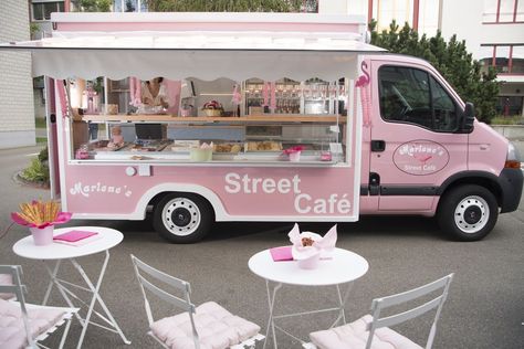 Foodtrucks Ideas, Cake Shop Design, Boutique Patisserie, Arsitektur Kolonial, Coffee Food Truck, Mobile Cafe, Mobile Coffee Shop, Bakery Shop Design, Coffee Trailer