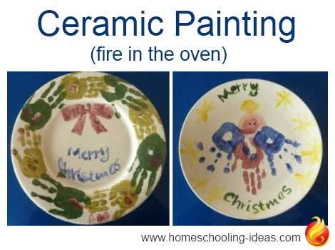 Glaze Pottery In Home Oven, Pottery Painting At Home, Kids Pottery Painting, Pottery At Home, Babies Christmas, Pebeo Porcelaine 150, Diy Keramik, Christmas Ceramics, Painting Pottery