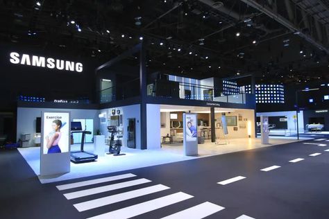 2015 - CES - Samsung - Fine Design Associates Exhibition Booth Design, Exhibition Space, Exhibition Stand, Stage Lighting, Booth Design, Stage Design, Fresh Look, Exhibition Design, Amazing Products