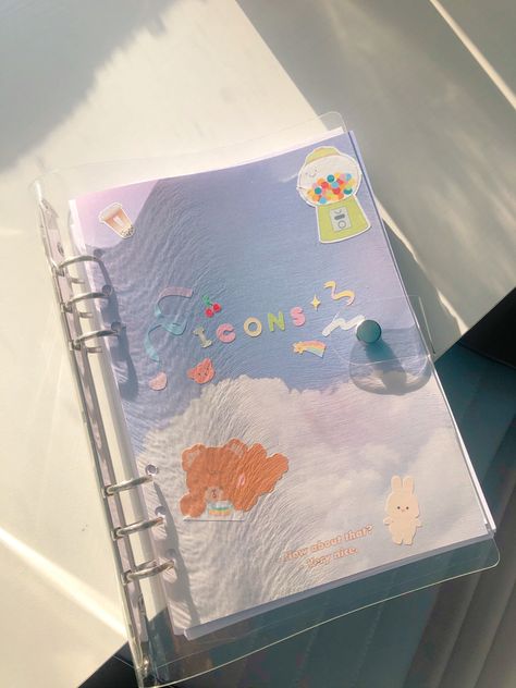 Starting A New Journal, Kpop Binder, Pretty School Supplies, File Decoration Ideas, Cute Stationary School Supplies, Cute School Stationary, Kawaii School Supplies, Study Stationery, Cute Journals