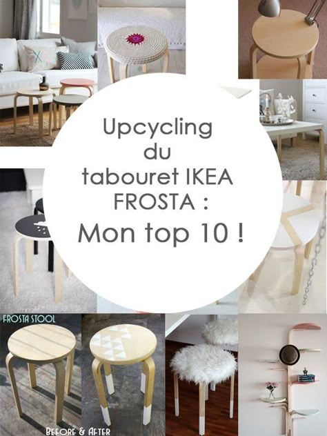 Avez-vous entendu le terme IKEA HACK ? J'imagine que oui, forcément ! Il s'agit simplement de l'utilisation d'objets de la marque pour les détourner ou les Kyrre Stool Ikea Hack, Ikea Art, Ikea Makeover, Diy Stool, Ikea Design, Ikea Decor, Ikea Ideas, Diy Ikea Hacks, Diy Ikea