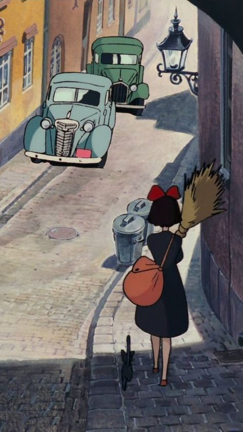 Delivery Service, Studio Ghibli, Cars, Iphone