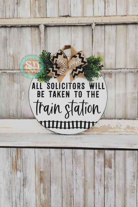 Hand painted door hanger - 16 inches - ½ inch thick - greenery and bow are securely attached Yellowstone Door Hanger, Hand Painted Door, Painted Door, Wooden Door Hanger, Small Business Packaging Ideas, Business Packaging, Small Business Packaging, Wooden Door Hangers, Securely Attached