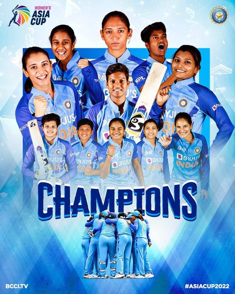 Indian Women Cricket Team, India Team Cricket World Cup, Cricket Time, India Vs Australia Cricket Poster, Indian Cricket Team Winning Moments, Indian Cricket Team 2022, India Cricket Team, Asia Cup, Mumbai Indians