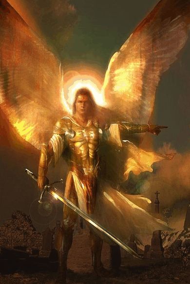 Archangel Michael ~  This is indeed… the unstoppable force of which we have spoken so very often. Archanděl Michael, Angelo Guerriero, Warrior Angel, Male Angels, Healing Angels, I Believe In Angels, Angel Warrior, Ange Demon, Prophetic Art