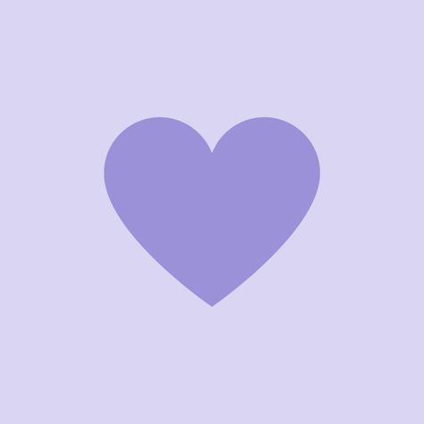 Purple Heart Icon, Lavender Icons, Heart App, Iphone Widgets, Blush Wallpaper, Phone Decoration, Heart Icon, Spirit Science, Profile Photos