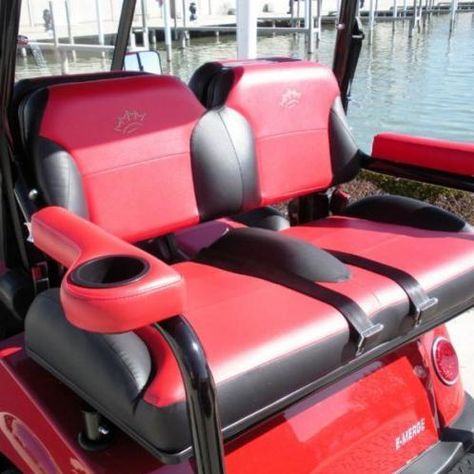 Club Car Golf Cart Accessories - WHEELZ Custom Carts Club Car Golf Cart Accessories, Gold Cart, Custom Golf Cart, Car Golf, Club Car Golf Cart, Golf Cart Seats, Custom Golf Carts, Cart Ideas, Shuttle Bus